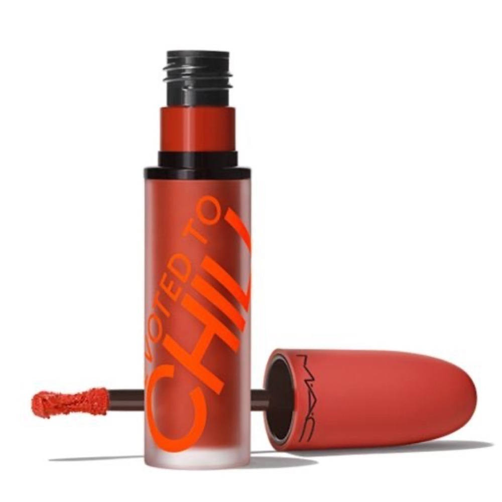 MAC Powder Kiss Liquid Lip Colour 991 Devoted to Chili